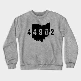 44902 Zip Code Mansfield OHIO Crewneck Sweatshirt